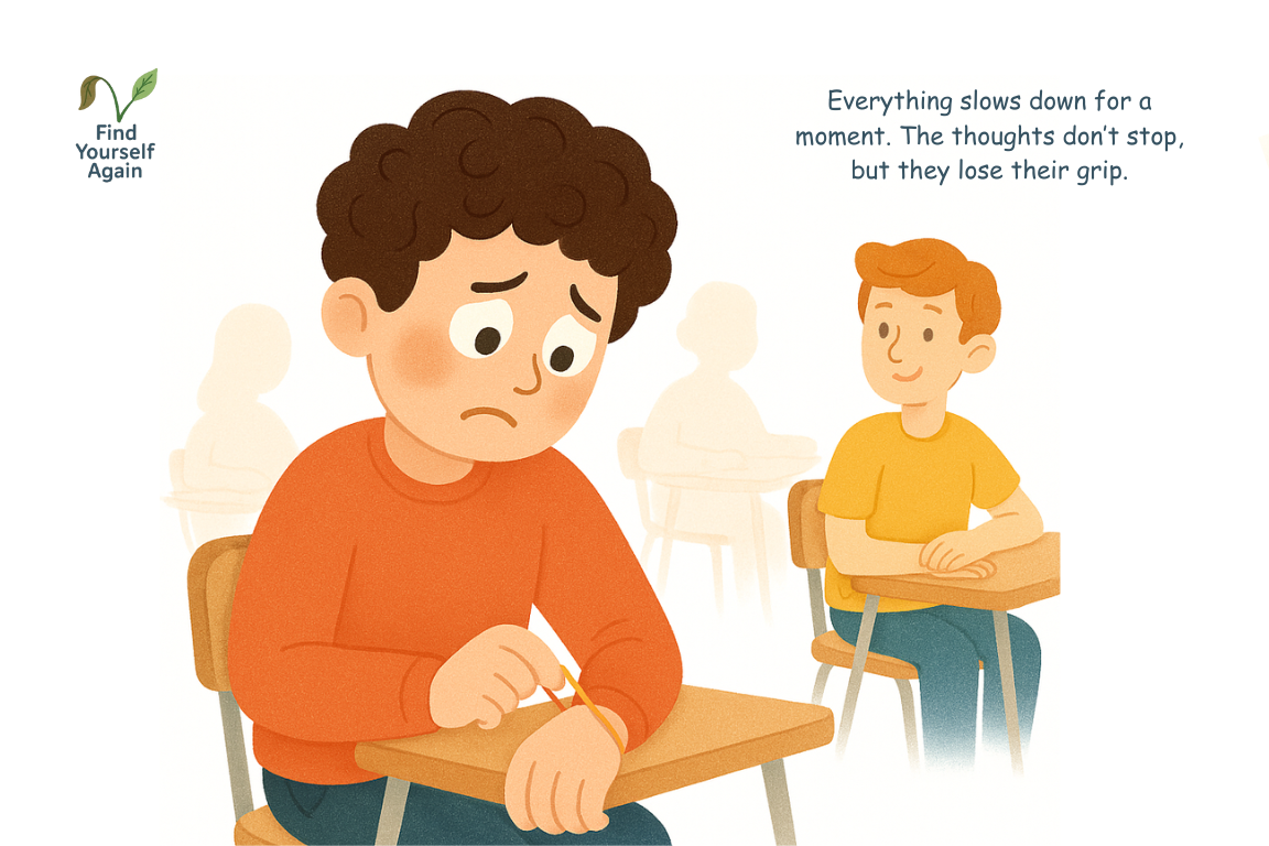 Rubber Band Trick for Anxiety