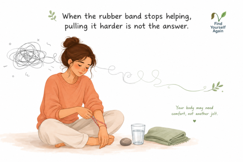 When the Rubber Band Doesn’t Work: What to Try Next for Anxiety Relief